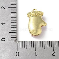 Christmas Brass Enamel Pendants&nbsp;KK-P290-06A-G