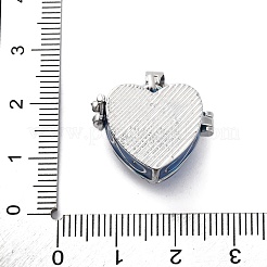 Brass Enamel Locket Pendants&nbsp;KK-F894-15P-02