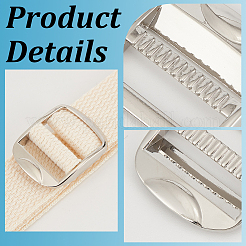 10Pcs Rectangle Alloy Buckles&nbsp;FIND-CY0002-23P