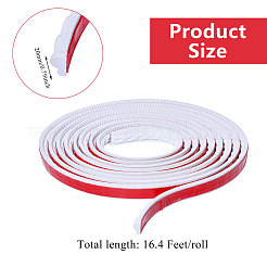 PVC Self-Adhesive Flexible Molding Trim&nbsp;AJEW-WH0542-005B