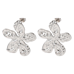 Valentine's Day 304 Stainless Steel Stud Earrings&nbsp;EJEW-C184-01A-P