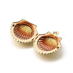 Brass Locket Pendants&nbsp;KK-Z155-19G
