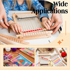 DIY Mini Wooden Detachable Loom Machine&nbsp;DIY-NB0013-99