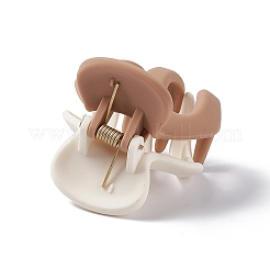 Two Tone Plastic Claw Hair Clips&nbsp;PHAR-F015-01D