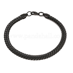 304 Stainless Steel Wheat Chain Bracelets for Women Men&nbsp;BJEW-H643-03EB