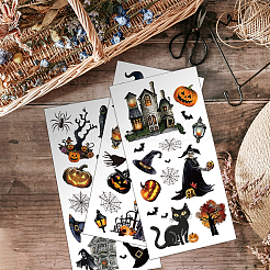 3 Sheets 3 Styles PVC Waterproof Decorative Stickers&nbsp;DIY-WH0404-168
