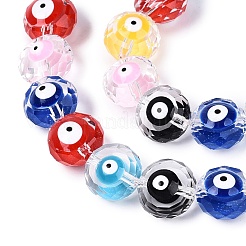 Glass Enamel Beads Strands&nbsp;GLAA-Q112-01A