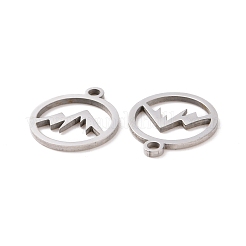 Non-Tarnish 201 Stainless Steel Charms&nbsp;STAS-G281-01P-02