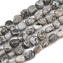 Natural Map Stone Beads Strands&nbsp;GG-CBA787B-A38