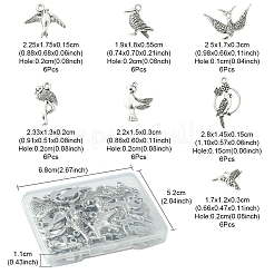 42Pcs 7 Style Alloy Pendants&nbsp;FIND-FS0001-67
