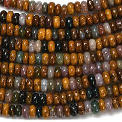Natural Ocean Jasper Beads Strands&nbsp;G-L635-A14-4x2mm