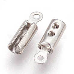 Tarnish Resistant 304 Stainless Steel Folding Crimp Ends&nbsp;STAS-P207-03P-D