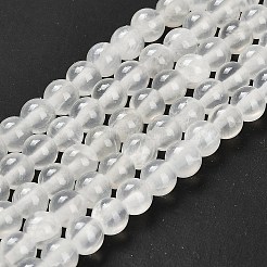 Natural White Jade Beads Strands&nbsp;G-B128-A02-02