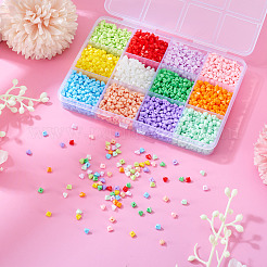 180G 12 Colors Baking Paint Glass Seed Beads&nbsp;SEED-TA0001-55