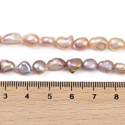 Natural Cultured Freshwater Pearl Beads Strands&nbsp;PEAR-P064-20I-01C