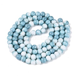 Opaque Ombre Effect Dyed Glass Beads Strands&nbsp;GLAA-Q106-04A-09