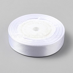 Polyester Ribbons&nbsp;SRIB-WH0011-401
