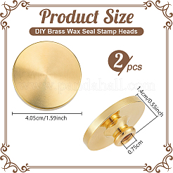 DIY Scrapbook Blank Brass Wax Seal Stamp Heads&nbsp;DIY-WH0899-902B-04