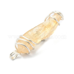 Natural Citrine Pendants&nbsp;PALLOY-JF02086-02