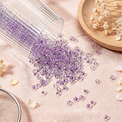 45G Transparent Baking Paint Glass Seed Beads&nbsp;SEED-SZ0001-028H