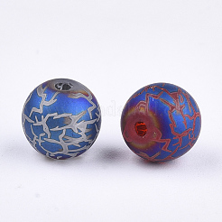Electroplate Glass Beads&nbsp;EGLA-S178-03C