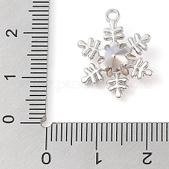 Alloy with Rhinestone Pendants&nbsp;ALRI-U001-02F-02