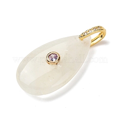 Natural Lemon Jade Pendants&nbsp;G-B188-01G-01