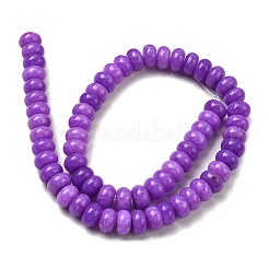 Dyed Natural White Jade Beads Strands&nbsp;G-G107-A22-01