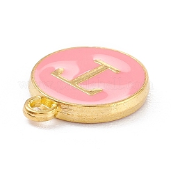 Golden Plated Alloy Enamel Charms&nbsp;ENAM-Q437-14T