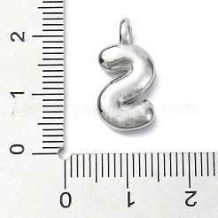 Anti-Tarnish 304 Stainless Steel Pendants&nbsp;X-STAS-U033-02P-S