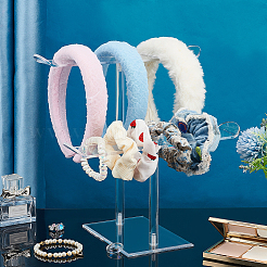 T-shaped Acrylic Headband Organizers&nbsp;ODIS-WH0001-37