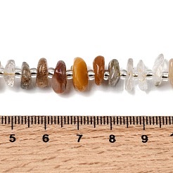 Natural Colorful Rutilated Quartz Beads Strands&nbsp;G-L649-C05-01