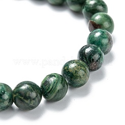 Natural African Jade Stretch Beaded Bracelets&nbsp;G-A185-01Q