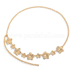 3D Alloy Flower Link Waist Chains&nbsp;WG72BD7-01
