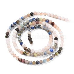 Natural Mixed Gemstone Beads Strands&nbsp;G-P500-01B-02