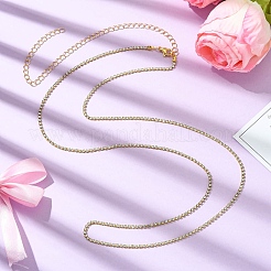 Brass Layered Chain Waist Belts&nbsp;NJEW-CJ00002