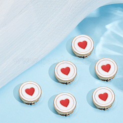 6Pcs Zinc Alloy Cufflinks&nbsp;BUTT-ME0001-50A-02