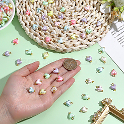 200Pcs Imitation Shell & Pearl Acrylic Pendants&nbsp;FIND-ME0003-99
