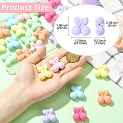28Pcs 7 Colors Cherry Food Grade Eco-Friendly Silicone Focal Beads&nbsp;SIL-CJ0003-19