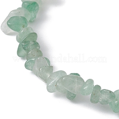 Natural Green Aventurine Chips Beaded Stretch Bracelets for Women&nbsp;BJEW-JB10046-04
