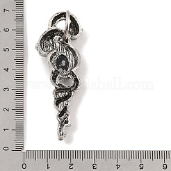 Synthetic Snowflake Pendants&nbsp;G-A224-03AS-03