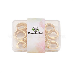 6 Pairs 3 Styles Brass Huggie Hoop Earrings&nbsp;EJEW-YS0001-01