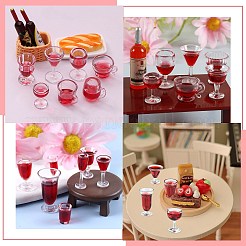 50Pcs Miniature Acrylic Wine Glass&nbsp;MIMO-CJ0001-01