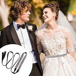 Polyester Bridal Belts&nbsp;DIY-WH0043-02A