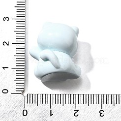 Opaque Cute Little Cat Resin Ornament&nbsp;RESI-S015-02A