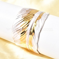 304 Stainless Steel Cuff Bangles for Women&nbsp;BJEW-F509-02A-G
