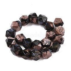 Natural Glaucophane Beads Strands&nbsp;G-T138-34