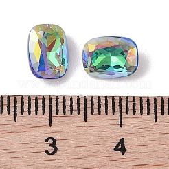 Glass Rhinestone Cabochons&nbsp;RGLA-L029-01A-SPLA