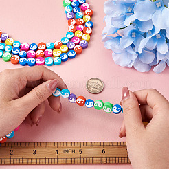 Handmade Polymer Clay Beads Strand&nbsp;CLAY-CD0001-03B
