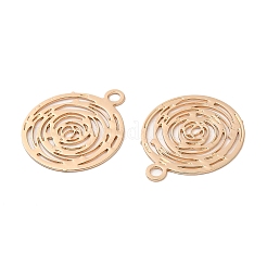 Long-Lasting Plated Brass Filigree Pendants&nbsp;KK-K336-25A-KCG